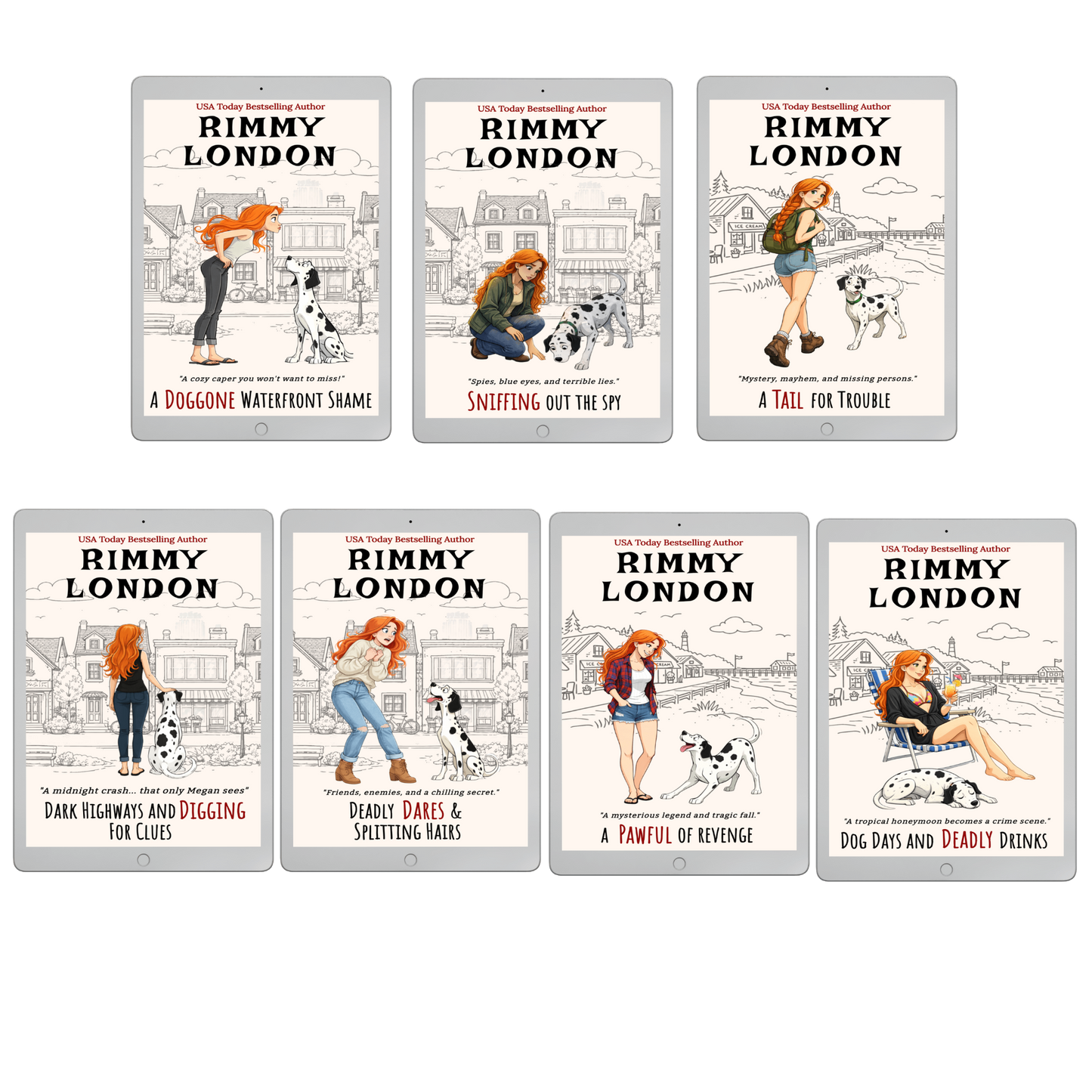 Ebooks only available on Amazon!