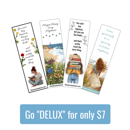 ADD-ON to any swag order and upgrade to gift-wrapping, stickers, a bookmark, and more!